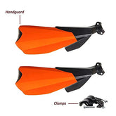 Unbreakable Handle Protectors /Handle Guards for Duke, NS 200, MT15, Universal for All Types of Bikes (Orange)